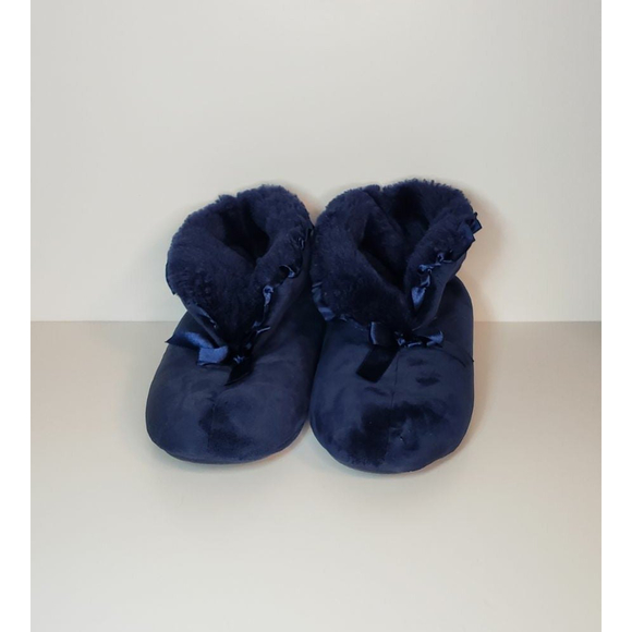 Blue Dearfoams Slippers - Picture 2 of 9